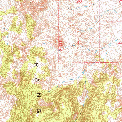 United States Geological Survey Belted Peak, NV (1952, 62500-Scale) digital map