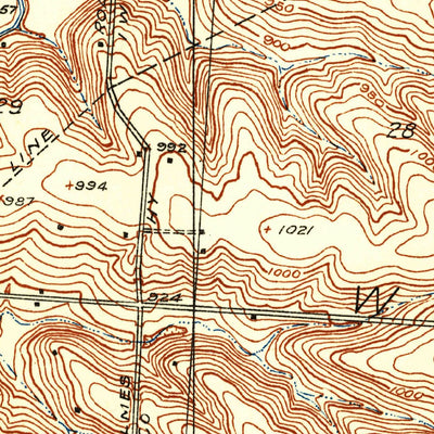 United States Geological Survey Belton, MO-KS (1934, 24000-Scale) digital map