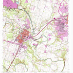 United States Geological Survey Belton, TX (1965, 24000-Scale) digital map
