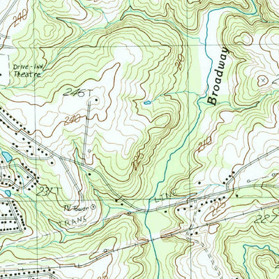 United States Geological Survey Belton West, SC (1983, 24000-Scale) digital map