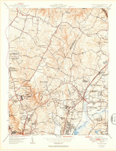 United States Geological Survey Beltsville, MD (1951, 24000-Scale) digital map