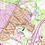United States Geological Survey Beltsville, MD (1964, 24000-Scale) digital map