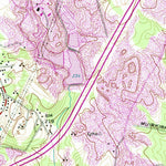 United States Geological Survey Beltsville, MD (1964, 24000-Scale) digital map