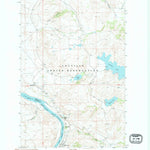 United States Geological Survey Belvedere, WA (1989, 24000-Scale) digital map