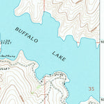 United States Geological Survey Belvedere, WA (1989, 24000-Scale) digital map