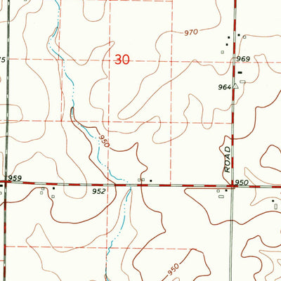 United States Geological Survey Belvidere NE, IL-WI (1970, 24000-Scale) digital map