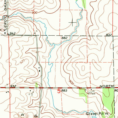 United States Geological Survey Belvidere NE, IL-WI (1970, 24000-Scale) digital map