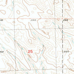 United States Geological Survey Belvidere NE, SD (1953, 24000-Scale) digital map