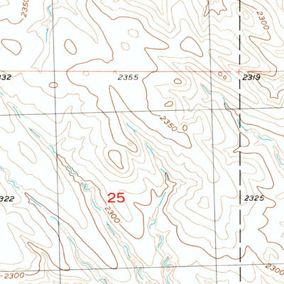United States Geological Survey Belvidere NE, SD (1953, 24000-Scale) digital map