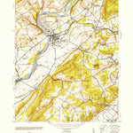 United States Geological Survey Belvidere, NJ-PA (1953, 24000-Scale) digital map