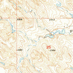 United States Geological Survey Belvidere NW, SD (1954, 24000-Scale) digital map
