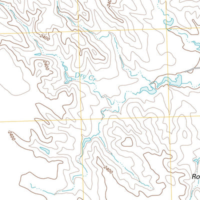 United States Geological Survey Belvidere NW, SD (2012, 24000-Scale) digital map