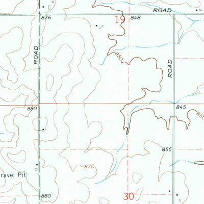 United States Geological Survey Belvidere South, IL (1968, 24000-Scale) digital map