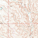 United States Geological Survey Belvidere SW, SD (1951, 24000-Scale) digital map