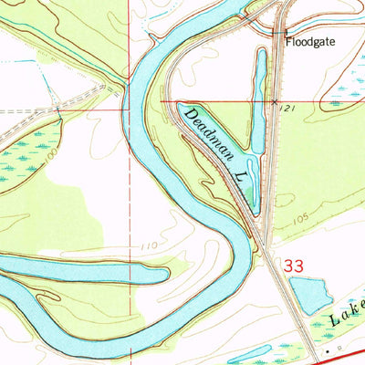 United States Geological Survey Belzoni, MS (1982, 24000-Scale) digital map