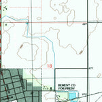 United States Geological Survey Bement, IL (1998, 24000-Scale) digital map