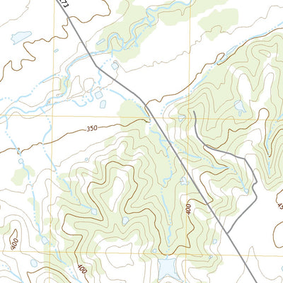 United States Geological Survey Ben Arnold, TX (2022, 24000-Scale) digital map