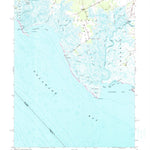 United States Geological Survey Ben Davis Point, NJ-DE (1956, 24000-Scale) digital map