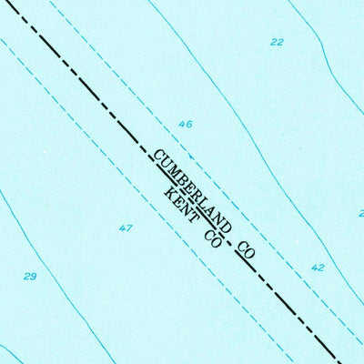 United States Geological Survey Ben Davis Point, NJ-DE (1956, 24000-Scale) digital map