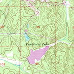 United States Geological Survey Ben Hill, GA (1954, 24000-Scale) digital map