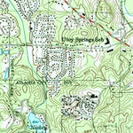 United States Geological Survey Ben Hill, GA (1999, 24000-Scale) digital map