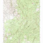 United States Geological Survey Ben Hur, CA (1947, 24000-Scale) digital map