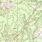 United States Geological Survey Ben Hur, CA (1947, 24000-Scale) digital map
