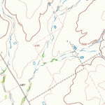 United States Geological Survey Ben Hur, TX (1966, 24000-Scale) digital map