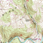 United States Geological Survey Ben Hur, VA (1947, 24000-Scale) digital map