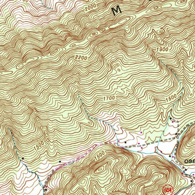 United States Geological Survey Ben Hur, VA (1947, 24000-Scale) digital map