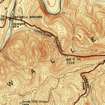 United States Geological Survey Ben Hur, VA (1949, 24000-Scale) digital map