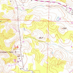 United States Geological Survey Ben Lomond, AR (1950, 24000-Scale) digital map