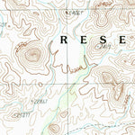 United States Geological Survey Ben Nevis Mountain, AZ (1990, 24000-Scale) digital map