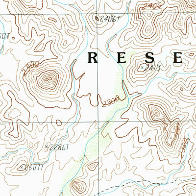 United States Geological Survey Ben Nevis Mountain, AZ (1990, 24000-Scale) digital map