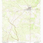 United States Geological Survey Benavides, TX (1968, 24000-Scale) digital map