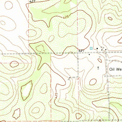 United States Geological Survey Benavides, TX (1968, 24000-Scale) digital map