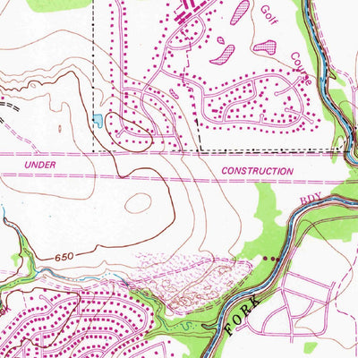 United States Geological Survey Benbrook, TX (1955, 24000-Scale) digital map