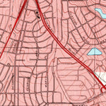 United States Geological Survey Benbrook, TX (1995, 24000-Scale) digital map
