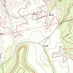 United States Geological Survey Bench Mountain, TX (1969, 24000-Scale) digital map
