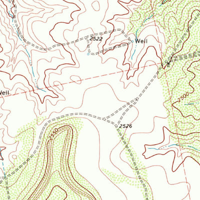 United States Geological Survey Bench Mountain, TX (1969, 24000-Scale) digital map