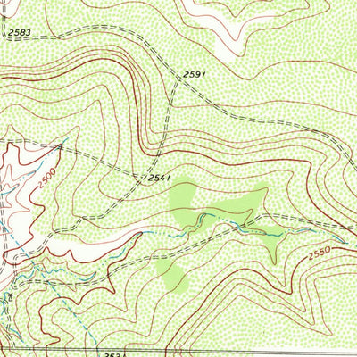 United States Geological Survey Bench Mountain, TX (1969, 24000-Scale) digital map