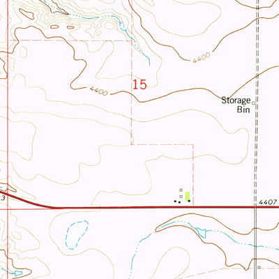 United States Geological Survey Benchland, MT (1978, 24000-Scale) digital map