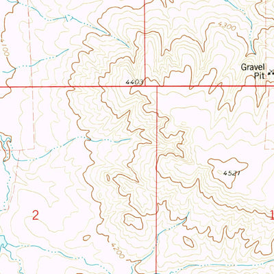 United States Geological Survey Benchland, MT (1978, 24000-Scale) digital map