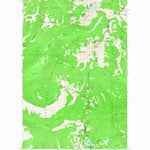 United States Geological Survey Benchmark Mountain, WA (1965, 24000-Scale) digital map