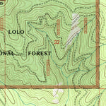 United States Geological Survey Bend, MT (1999, 24000-Scale) digital map