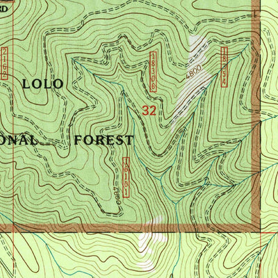 United States Geological Survey Bend, MT (1999, 24000-Scale) digital map