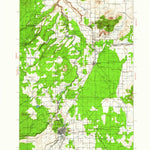 United States Geological Survey Bend, OR (1926, 125000-Scale) digital map