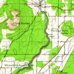 United States Geological Survey Bend, OR (1926, 125000-Scale) digital map