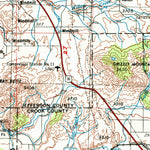 United States Geological Survey Bend, OR (1955, 250000-Scale) digital map