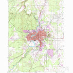 United States Geological Survey Bend, OR (1962, 24000-Scale) digital map